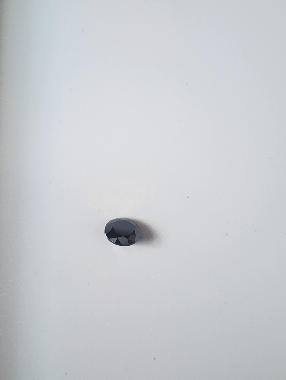Faceted Black Onyx Gem Accent for Men's Accessories #23